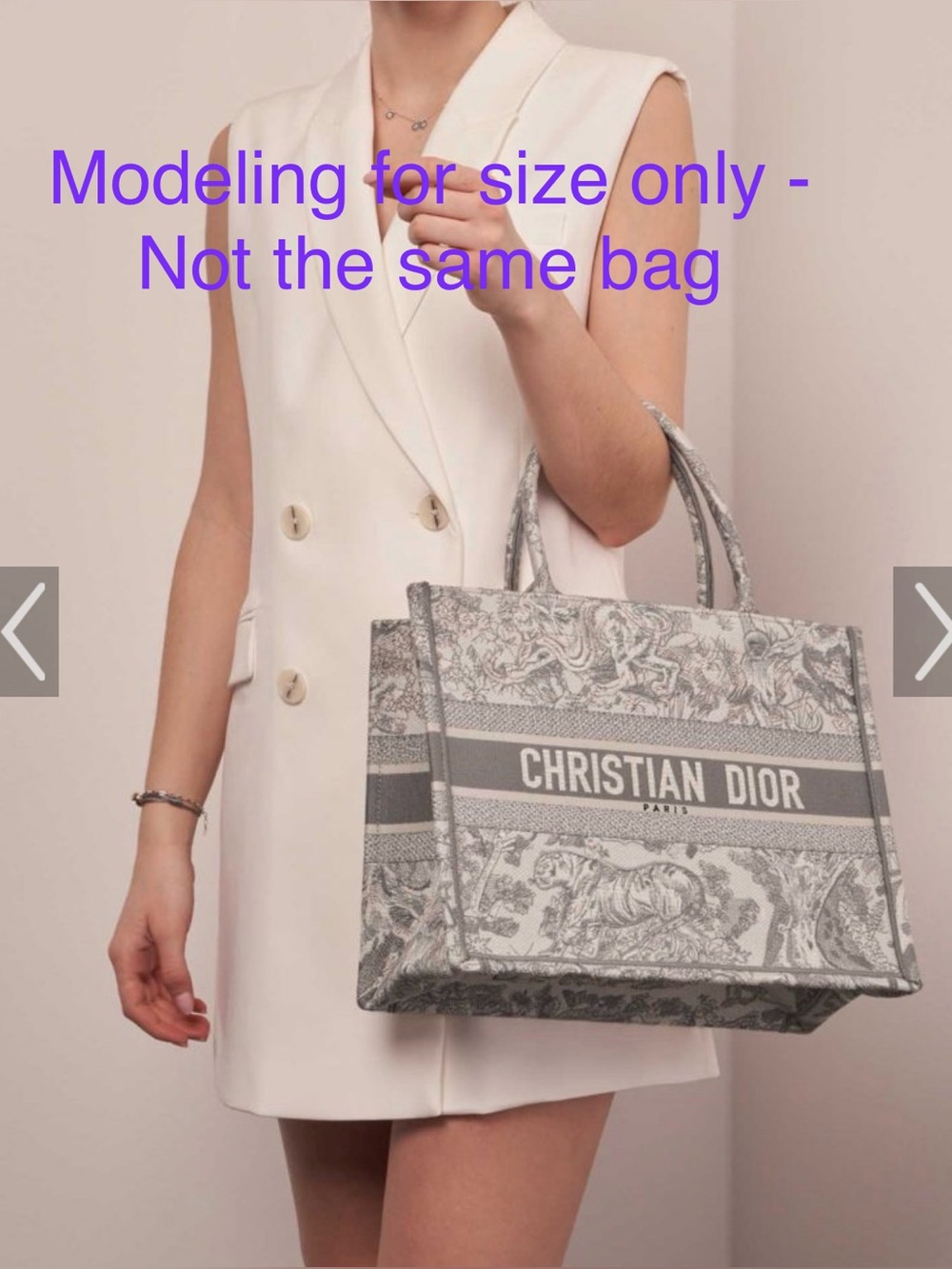 INSPIRED Black Floral Embroidered Logo Book Tote - Picture 10 of 12